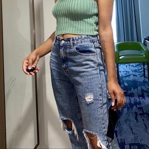 Pretty little thing high waist jeans